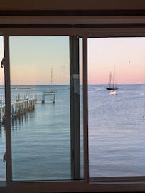 From the room