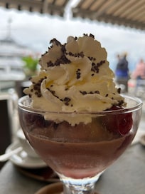 Ice cream from the parlour below