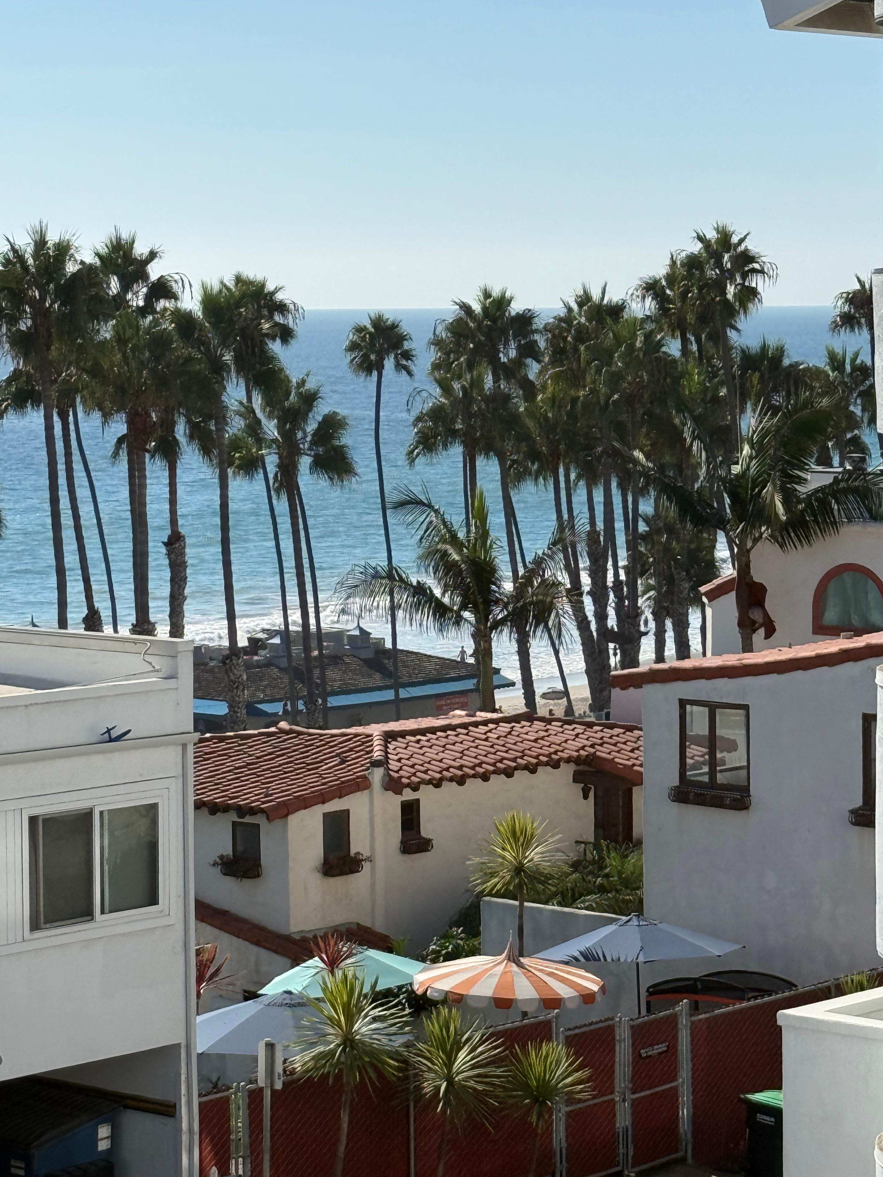 View from the master balcony