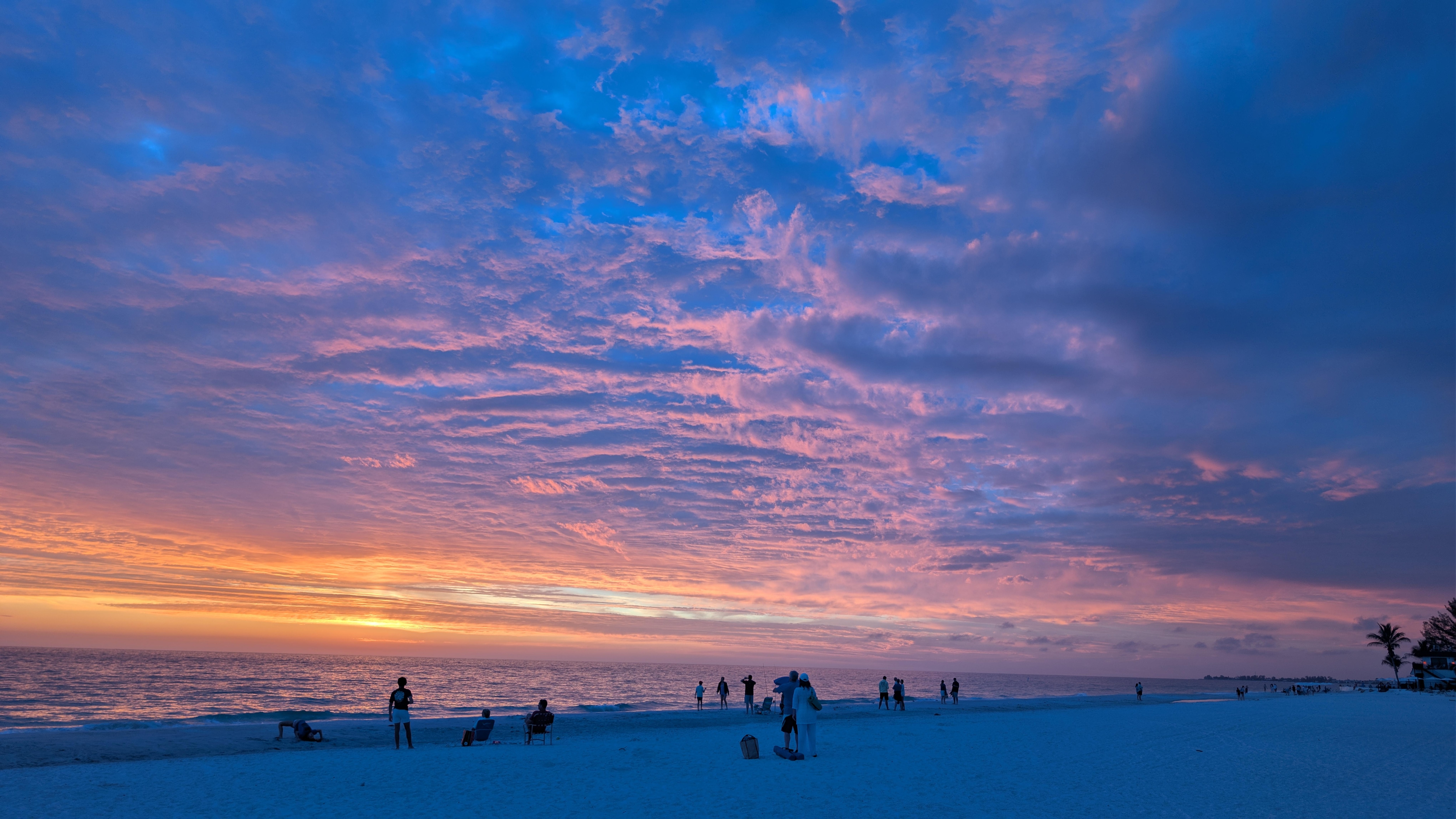 Gorgeous sunsets, just across the street!  