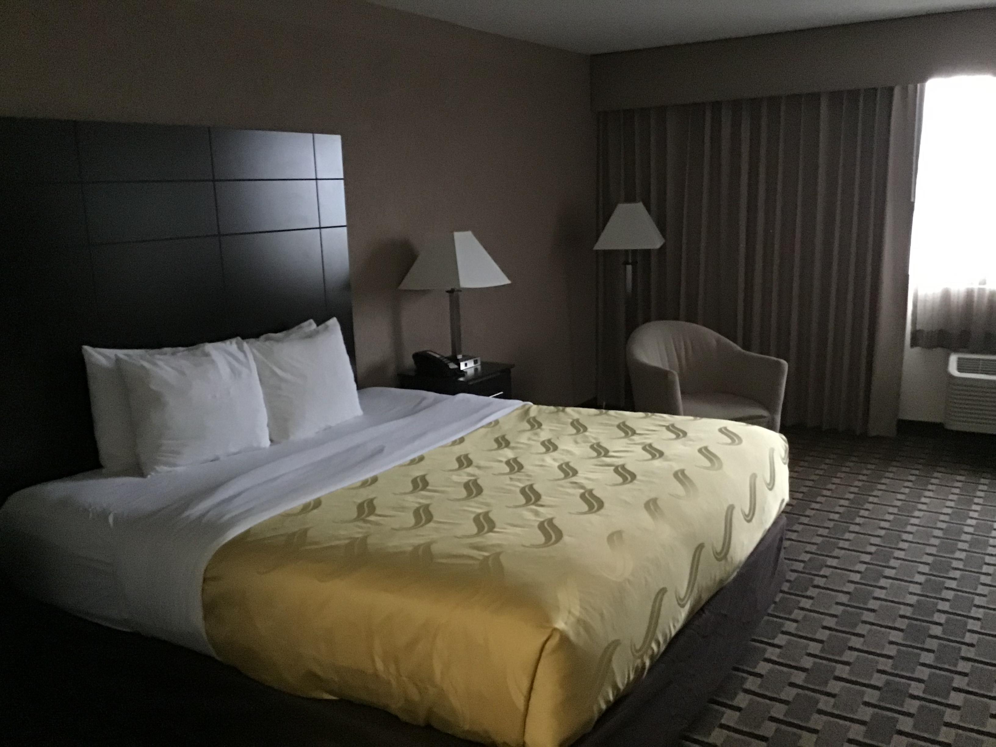 King-size bed.