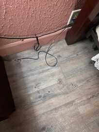 Disgusting floor with stains