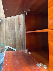 Broken cabinet doors