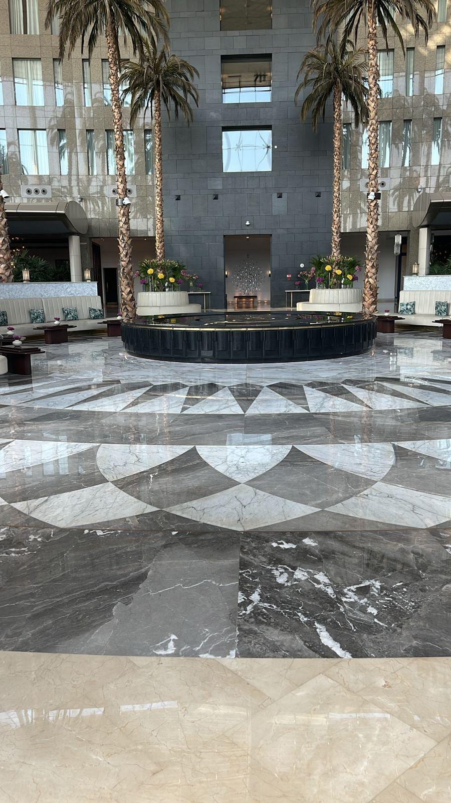 Reception area
