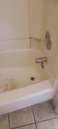 Disgusting shower