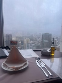 A great view from the rooftop restaurant, The Artist’s Cafe