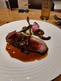 Essen abends im a la carte Restaurant