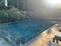 Z2 hotel pool. Nice, but I almost never seen anybody there, due to very little sun and far from beach