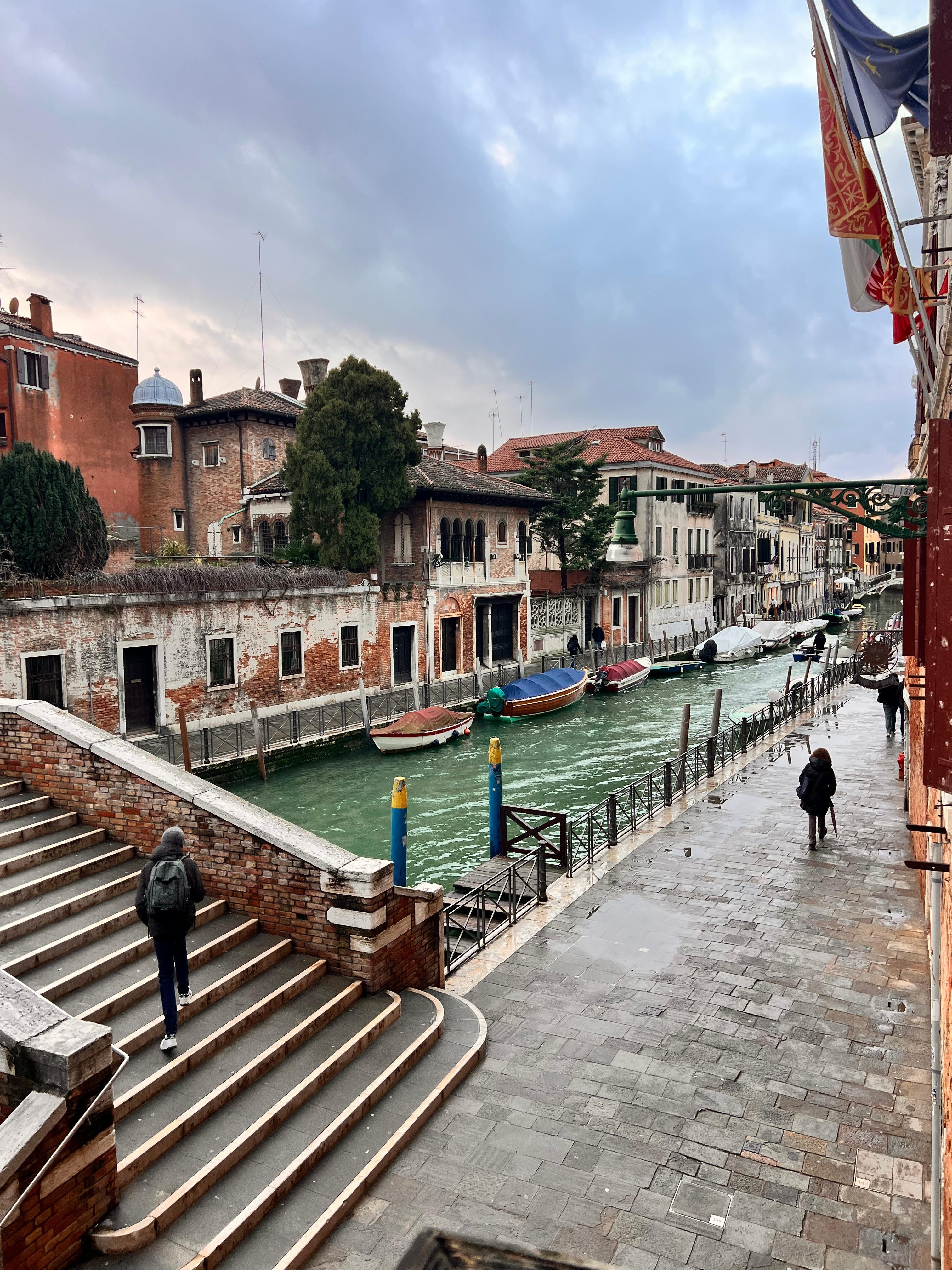 View from our balcony