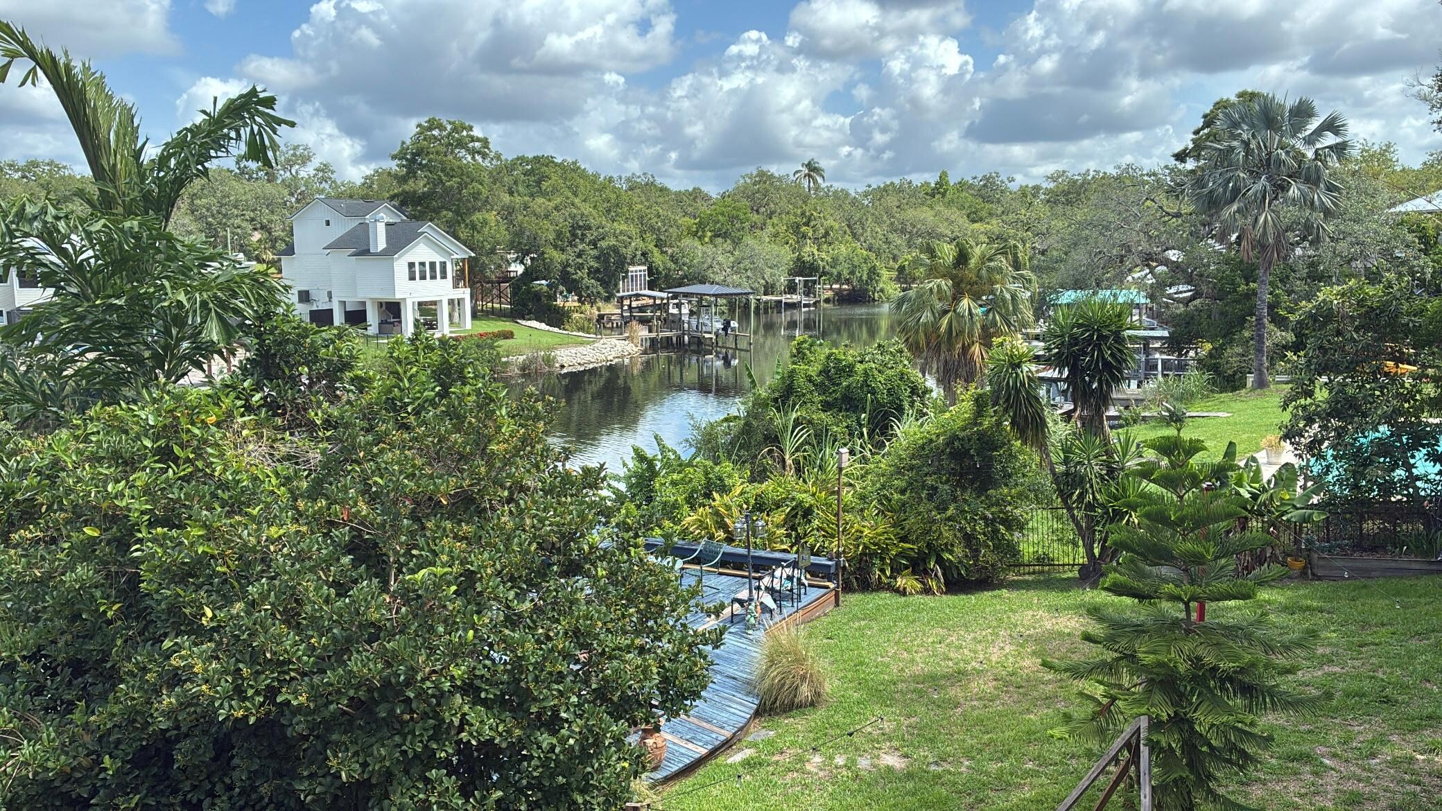 Gorgeous view from deck. 