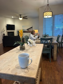 A quiet moment with the bride.