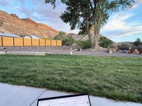 View from back patio.