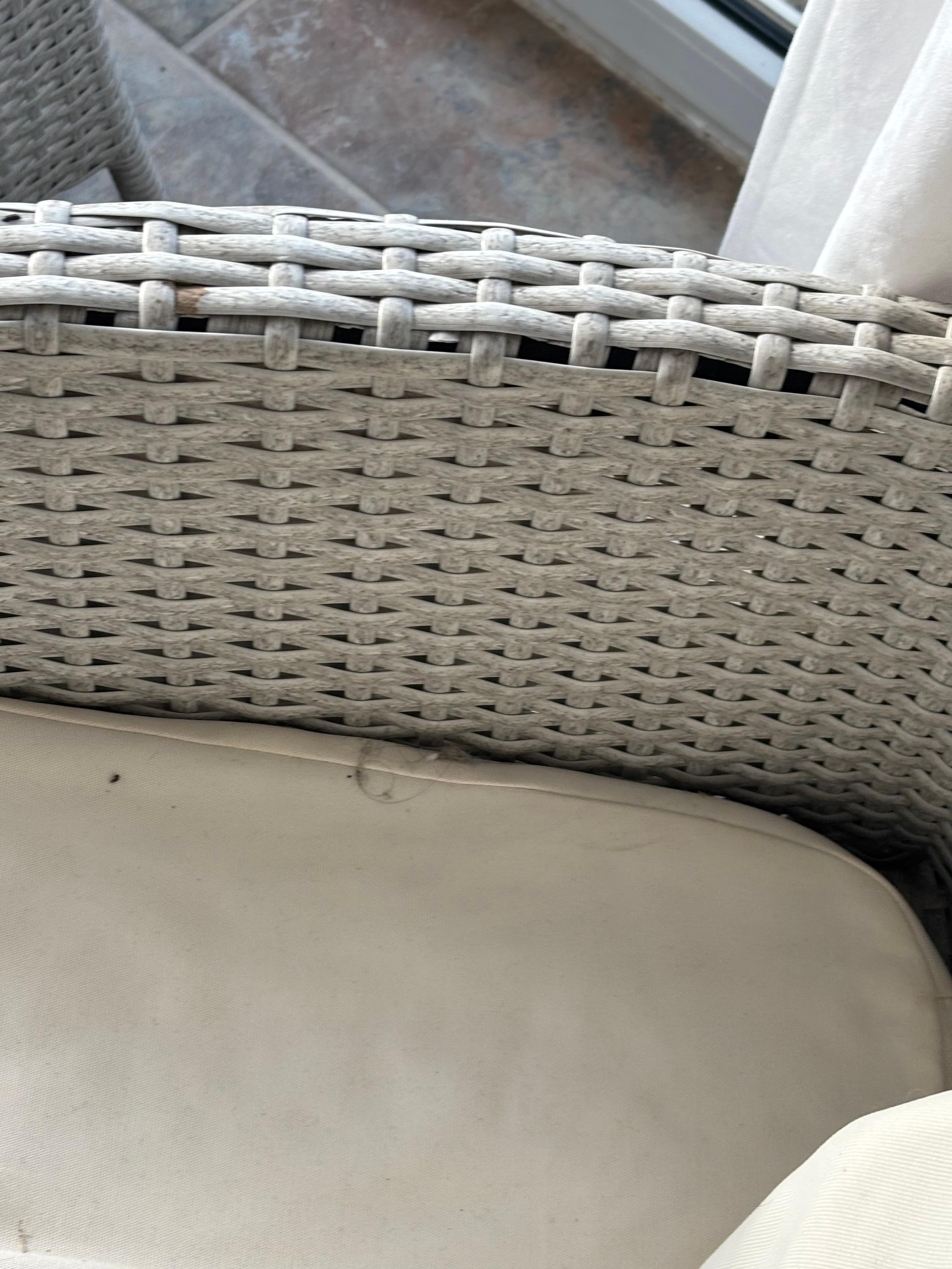 dirty chair in bedroom