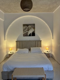 Very comfortable bed.