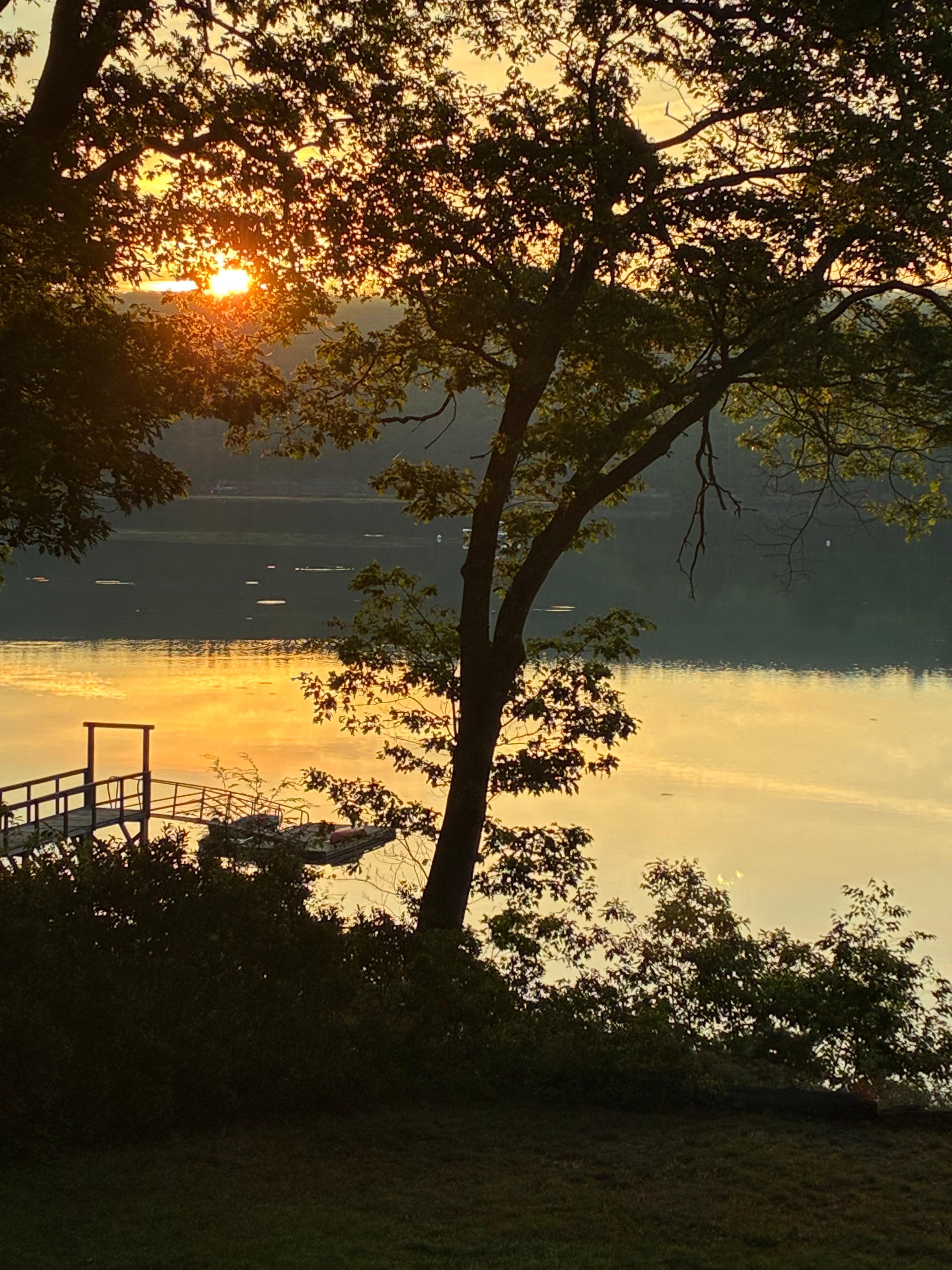 Early morning sunrise. 