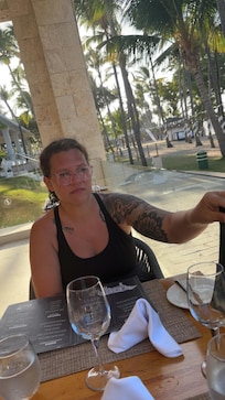 Dinner on beach