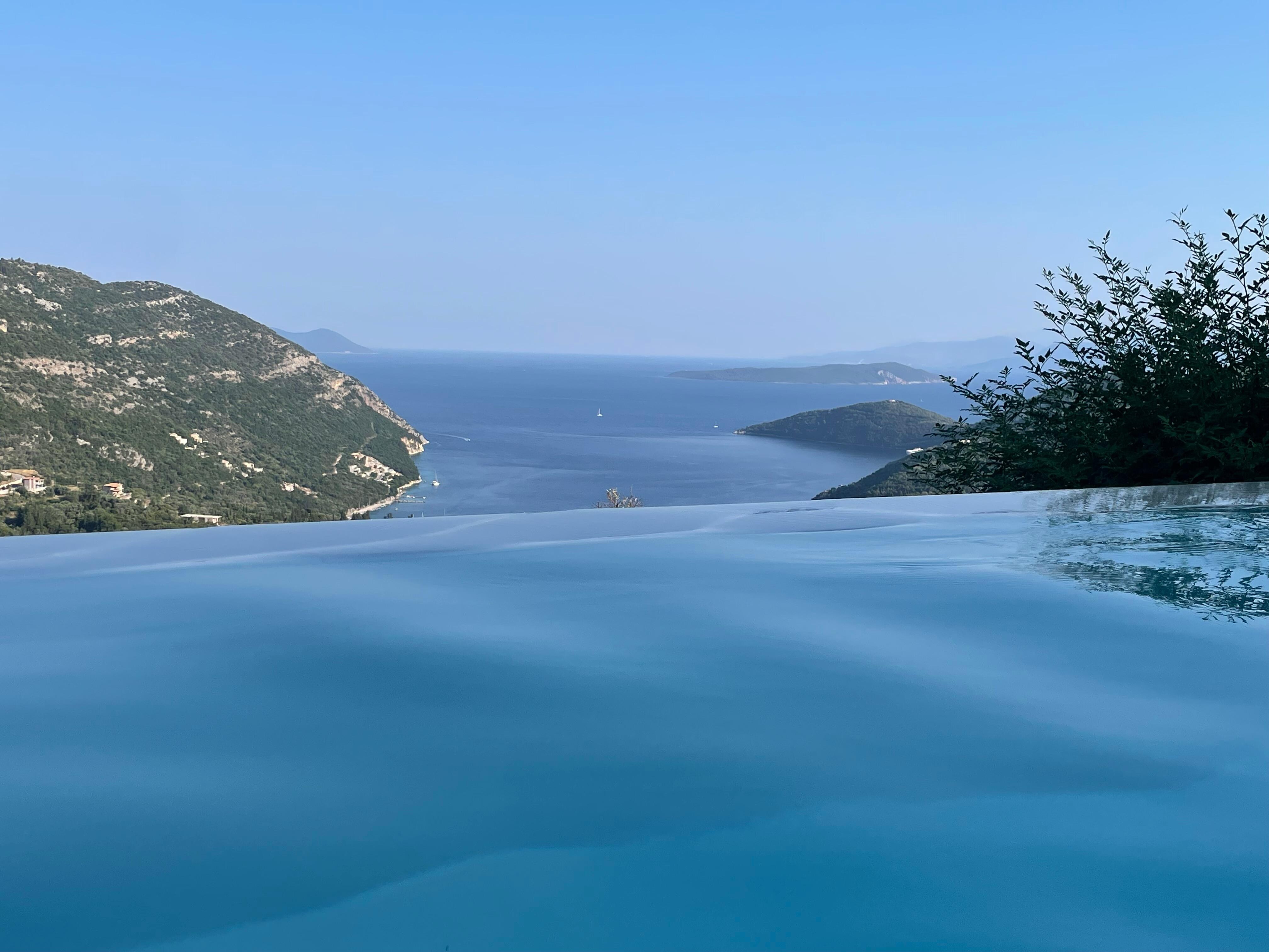 View from the pool