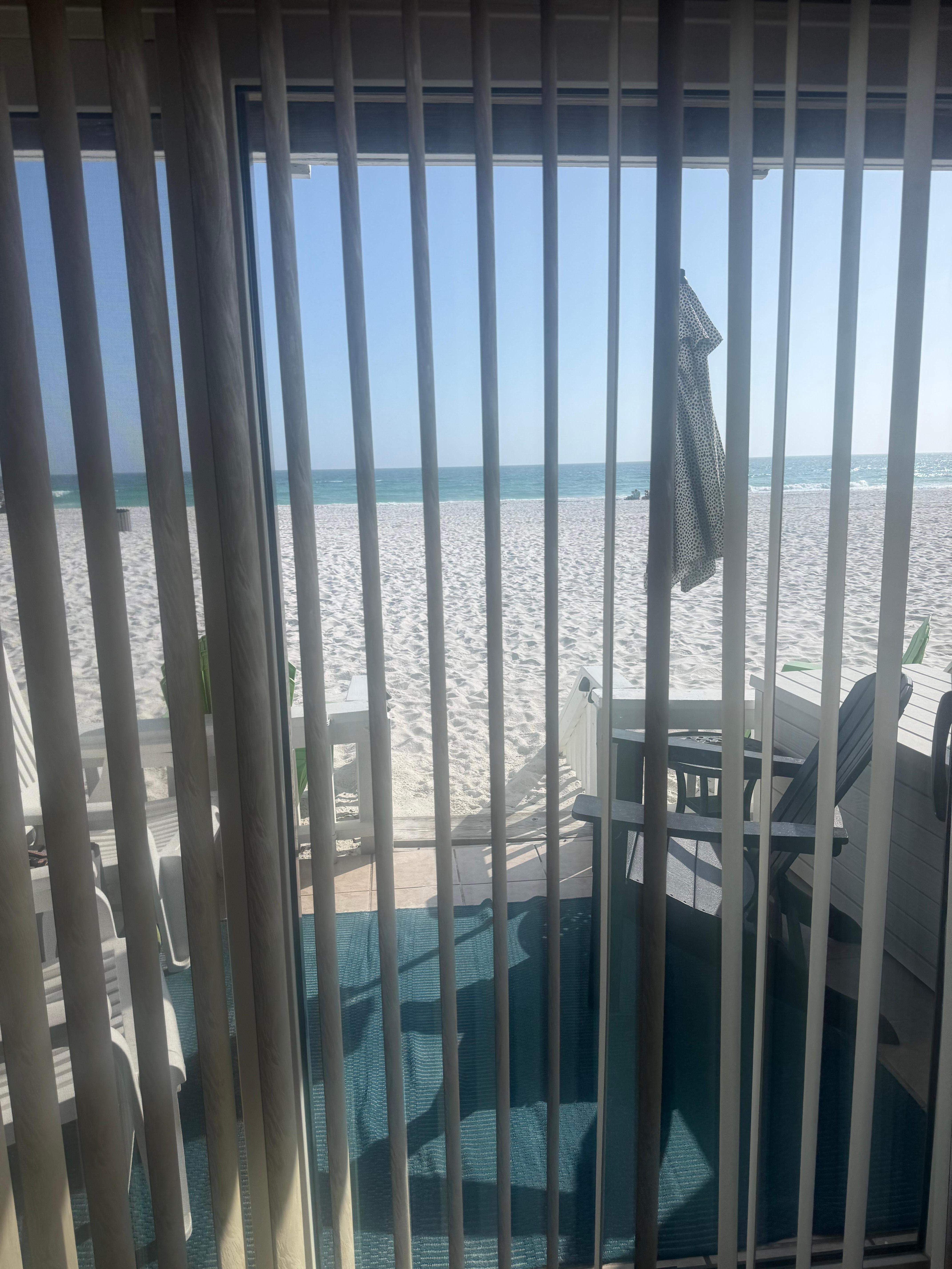 View from the living room. 