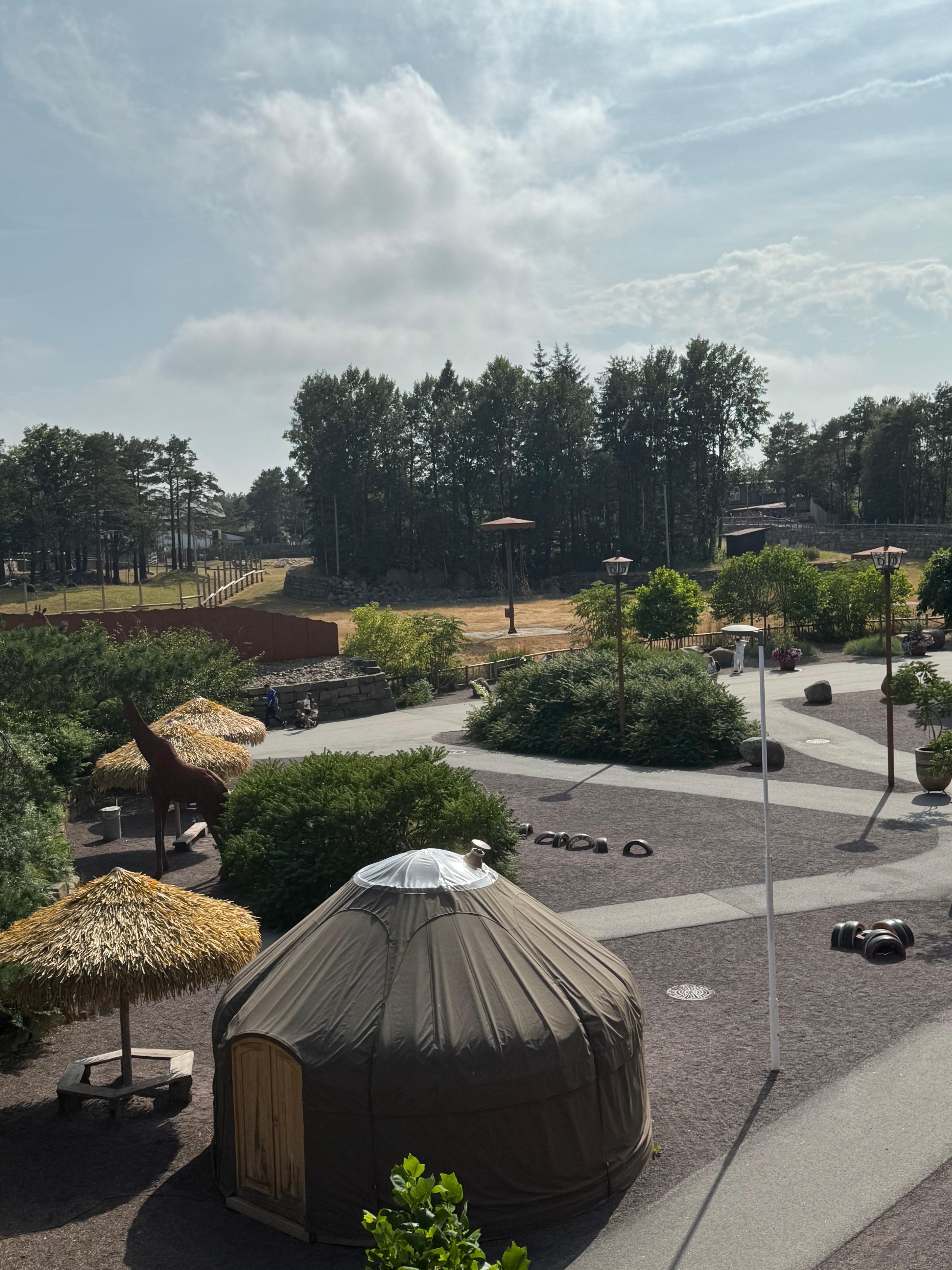 Utsikten fra balkongen 