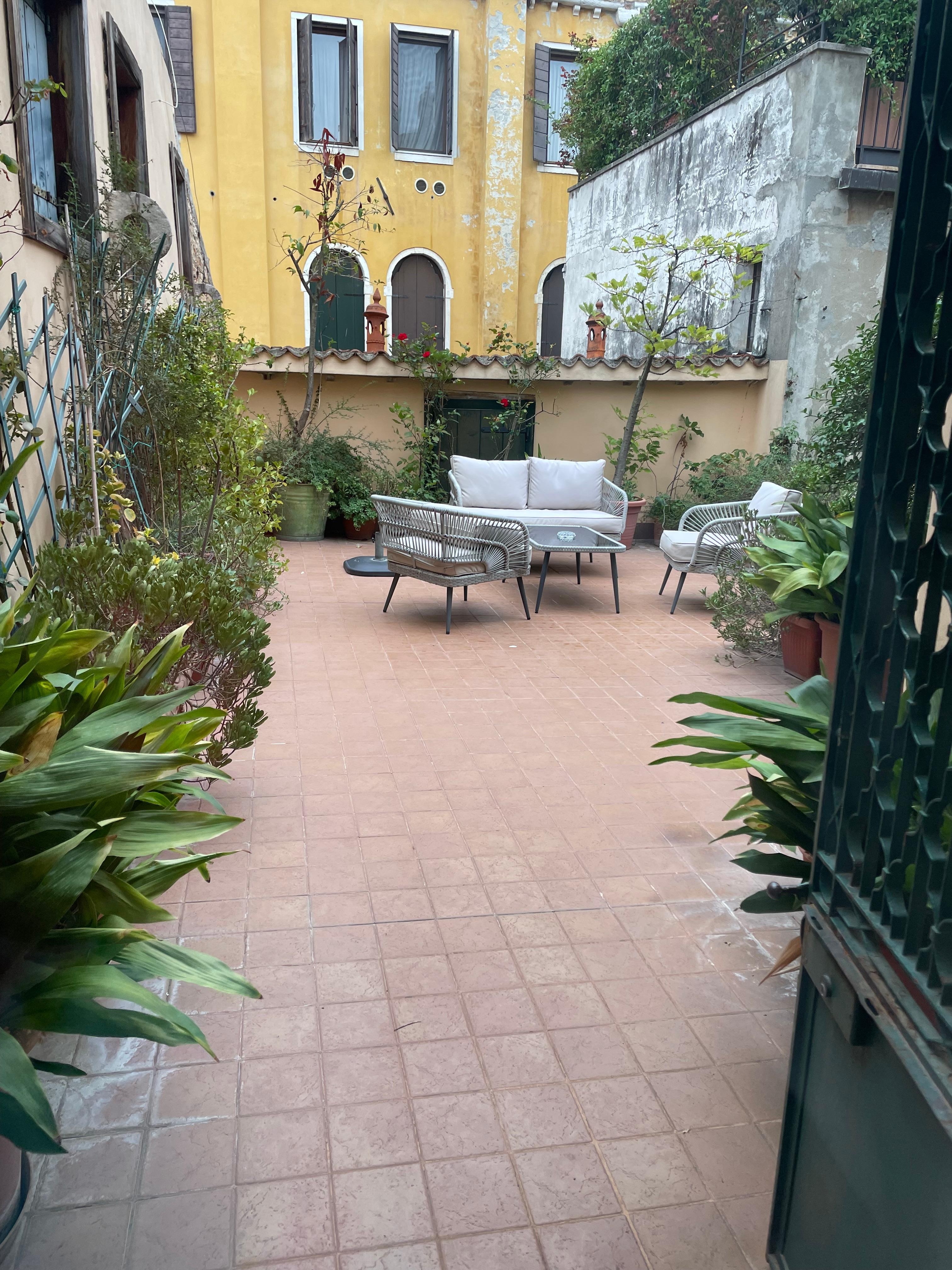 This was the lovely terrace from my bedroom. 