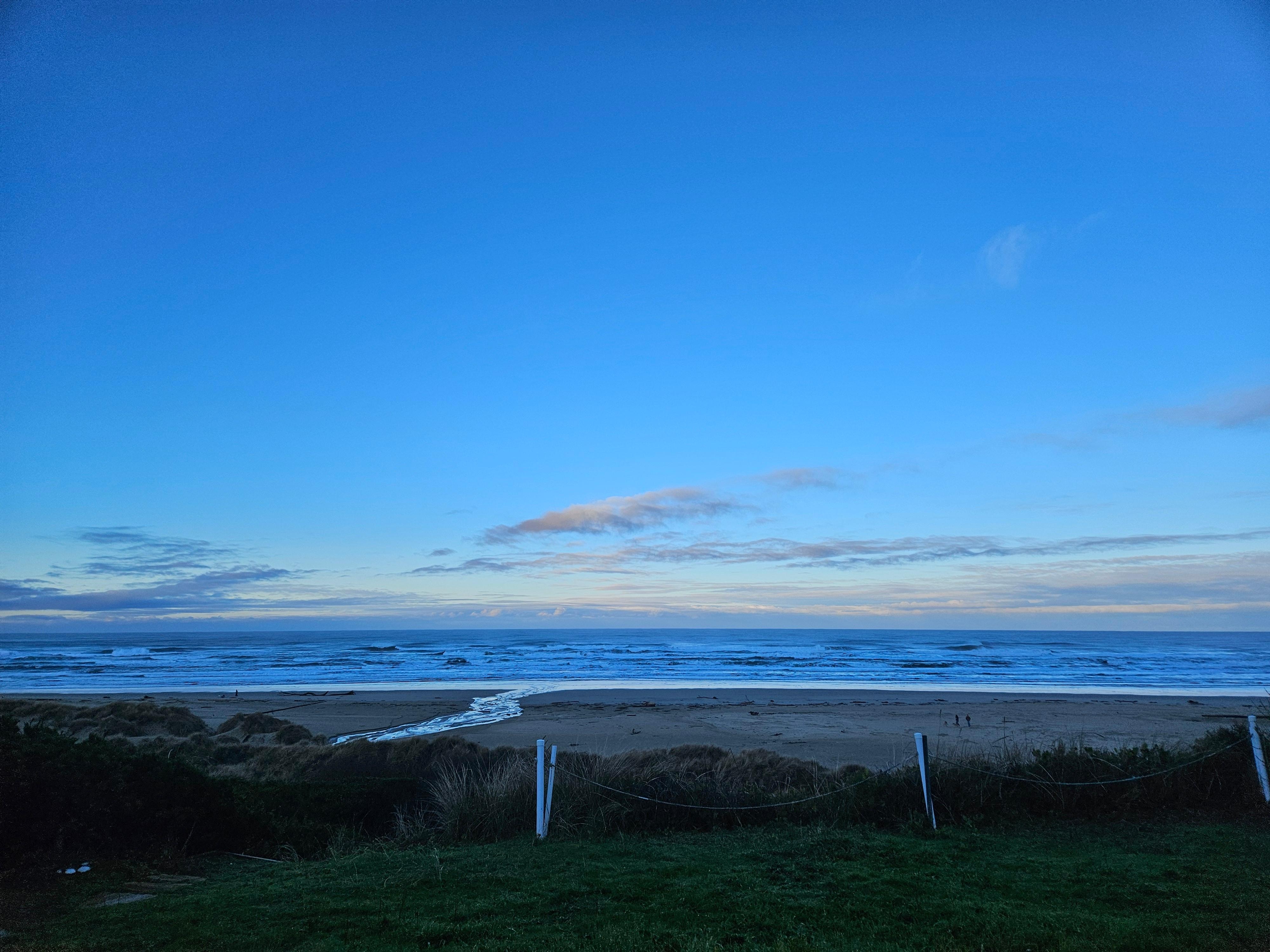 Sunrise from the porch.