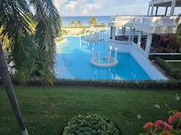 Only part of the pool! Its huge