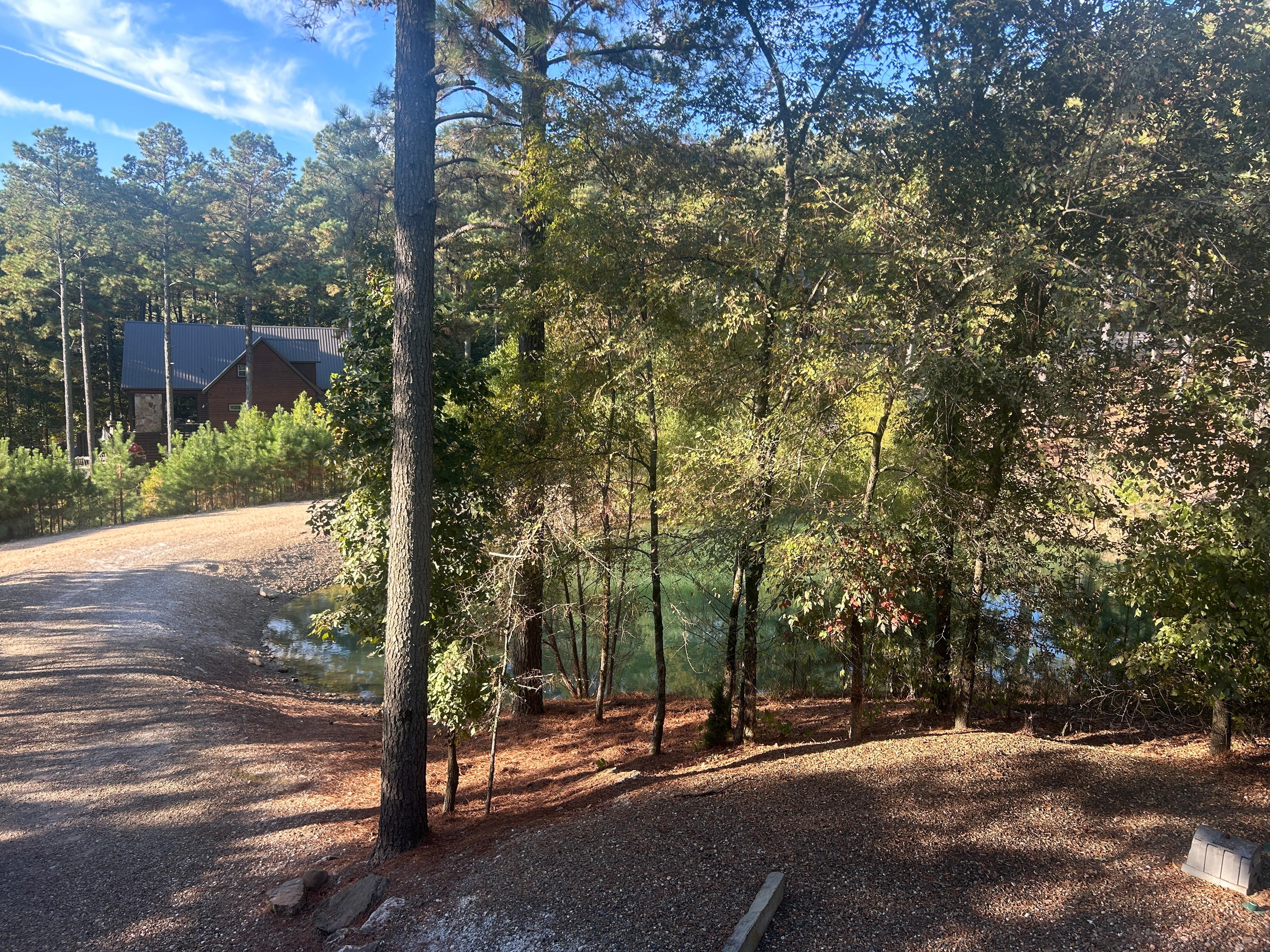 Peaceful views for morning coffee