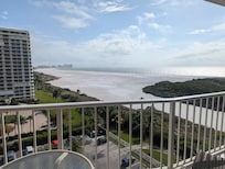Morning on the balcony.
