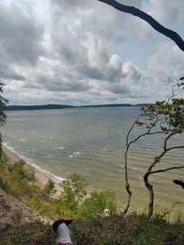 Wanderung am Meer entlang