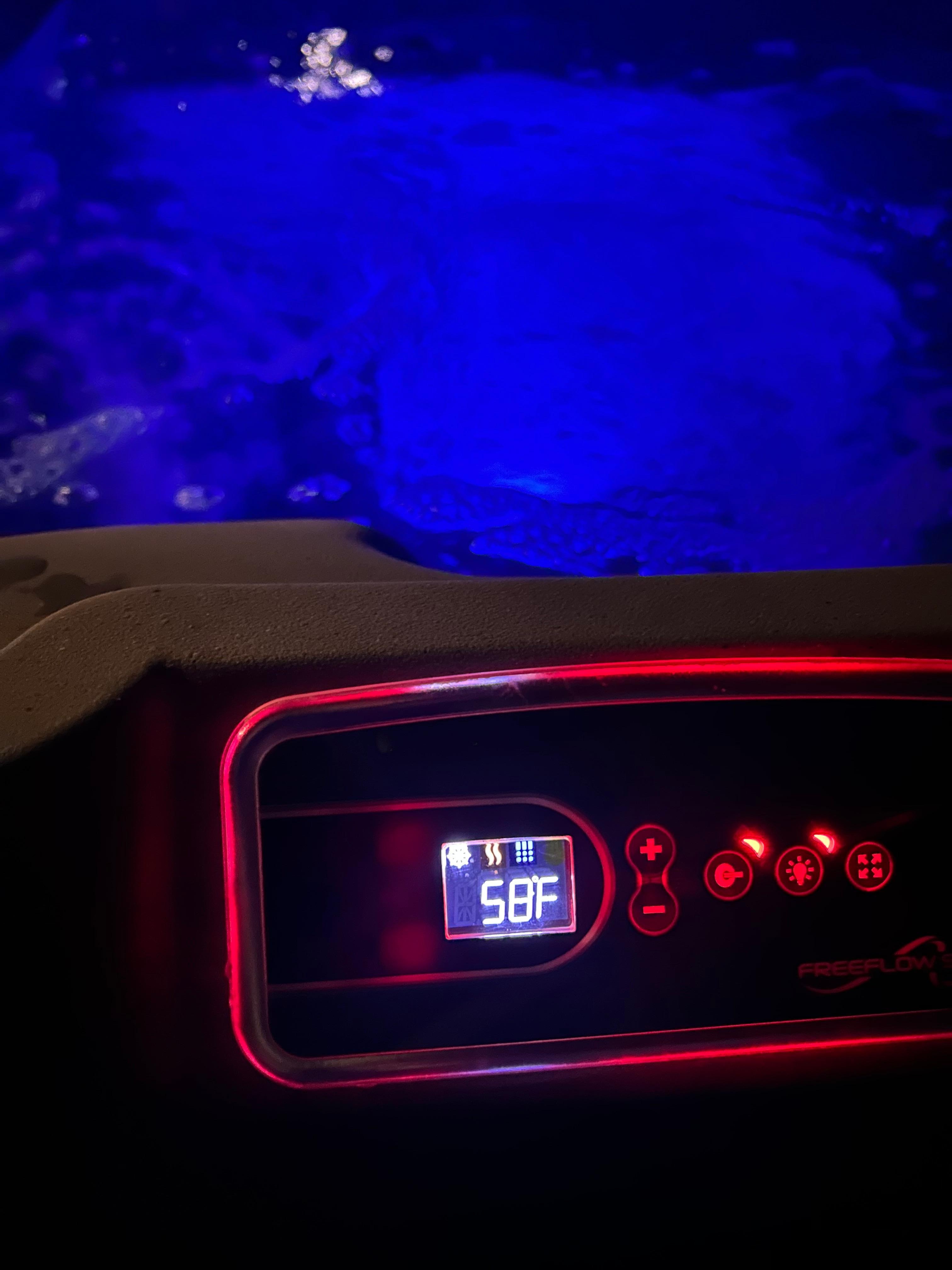 Cold plunge, not what was advertised. 