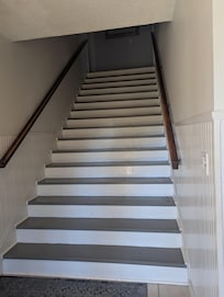 Stairs to main level