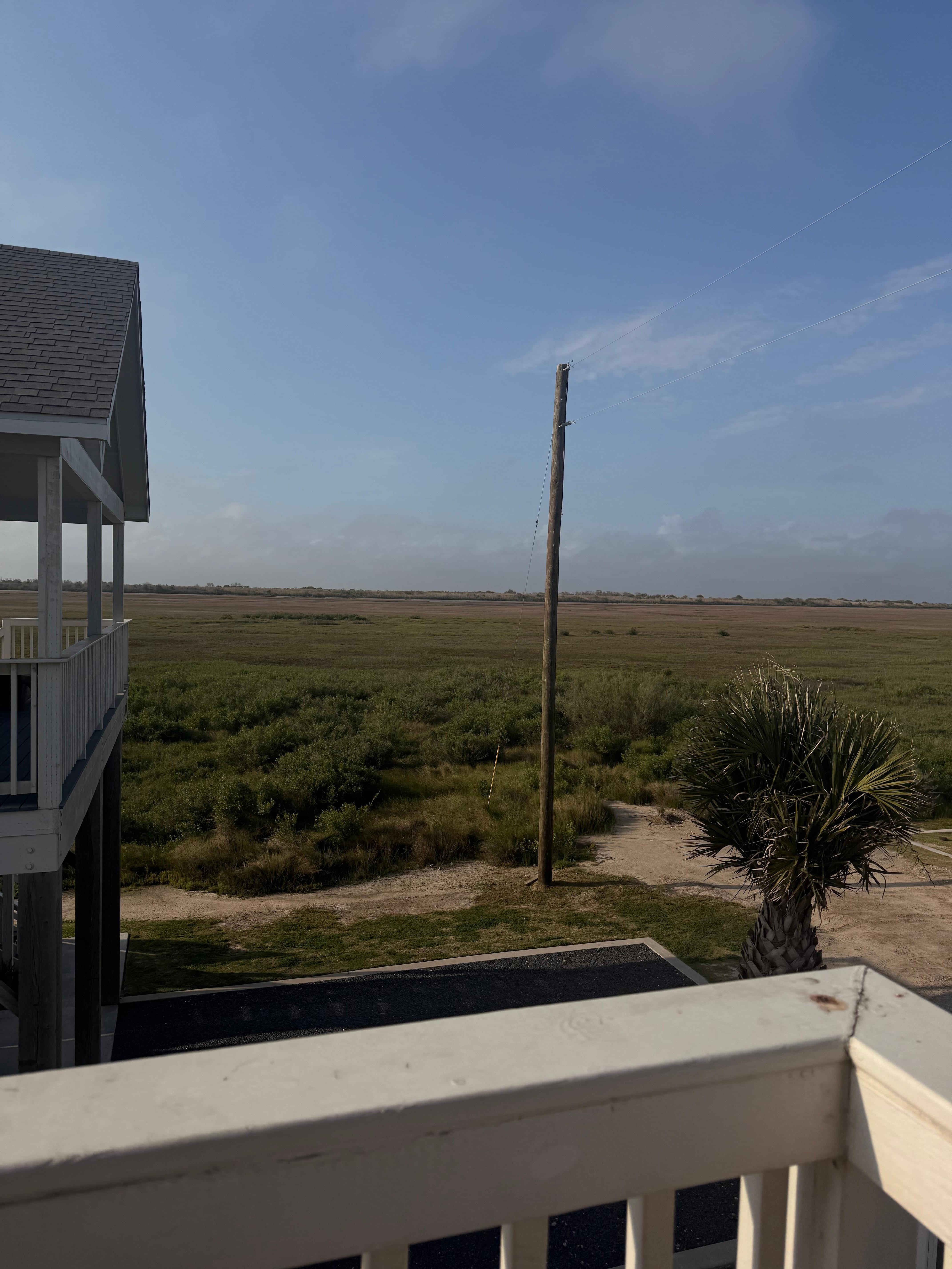 View from the deck