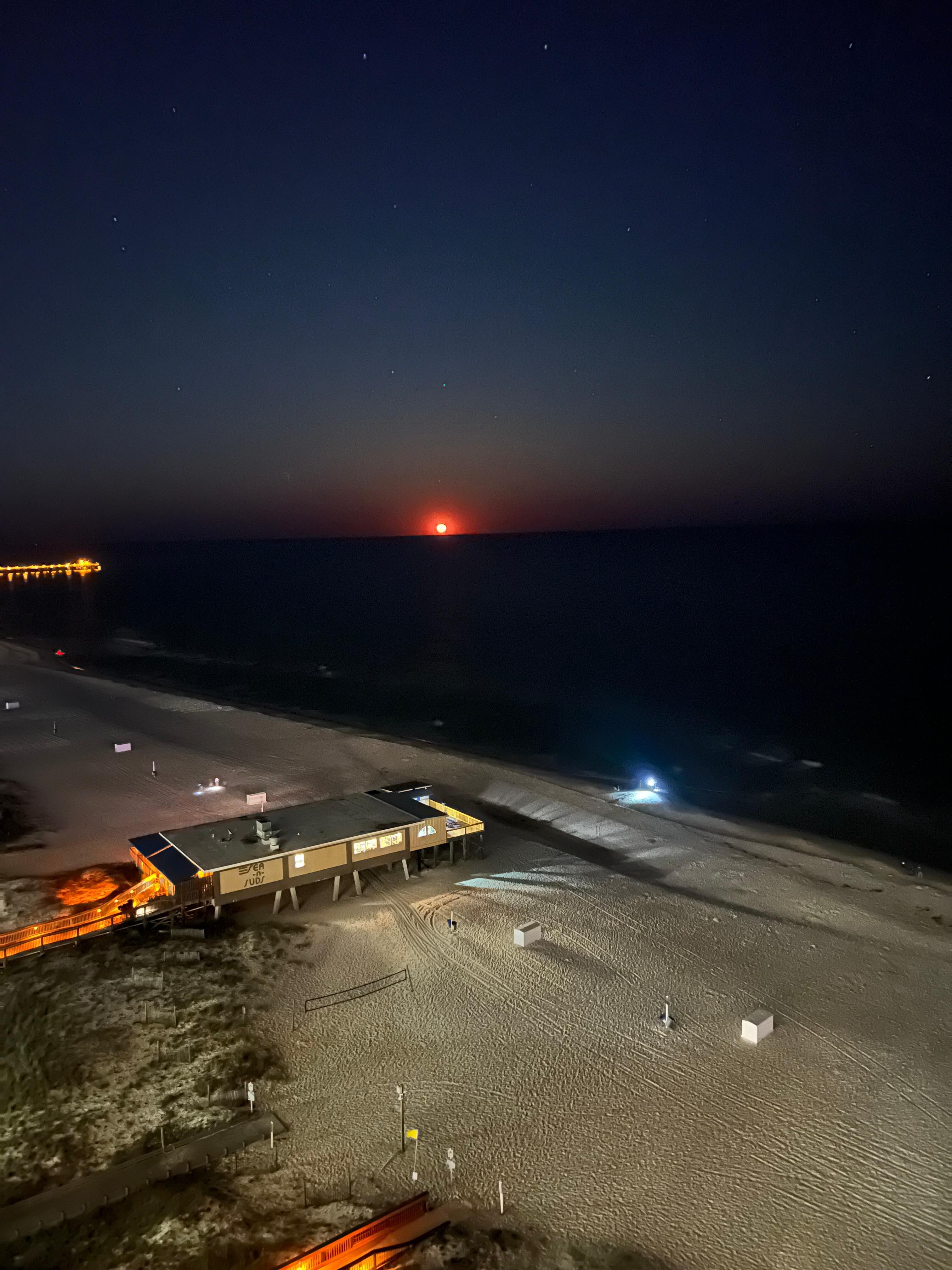View at night