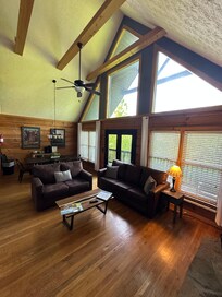 The best feature of this house would be the view from these fantastic windows!!