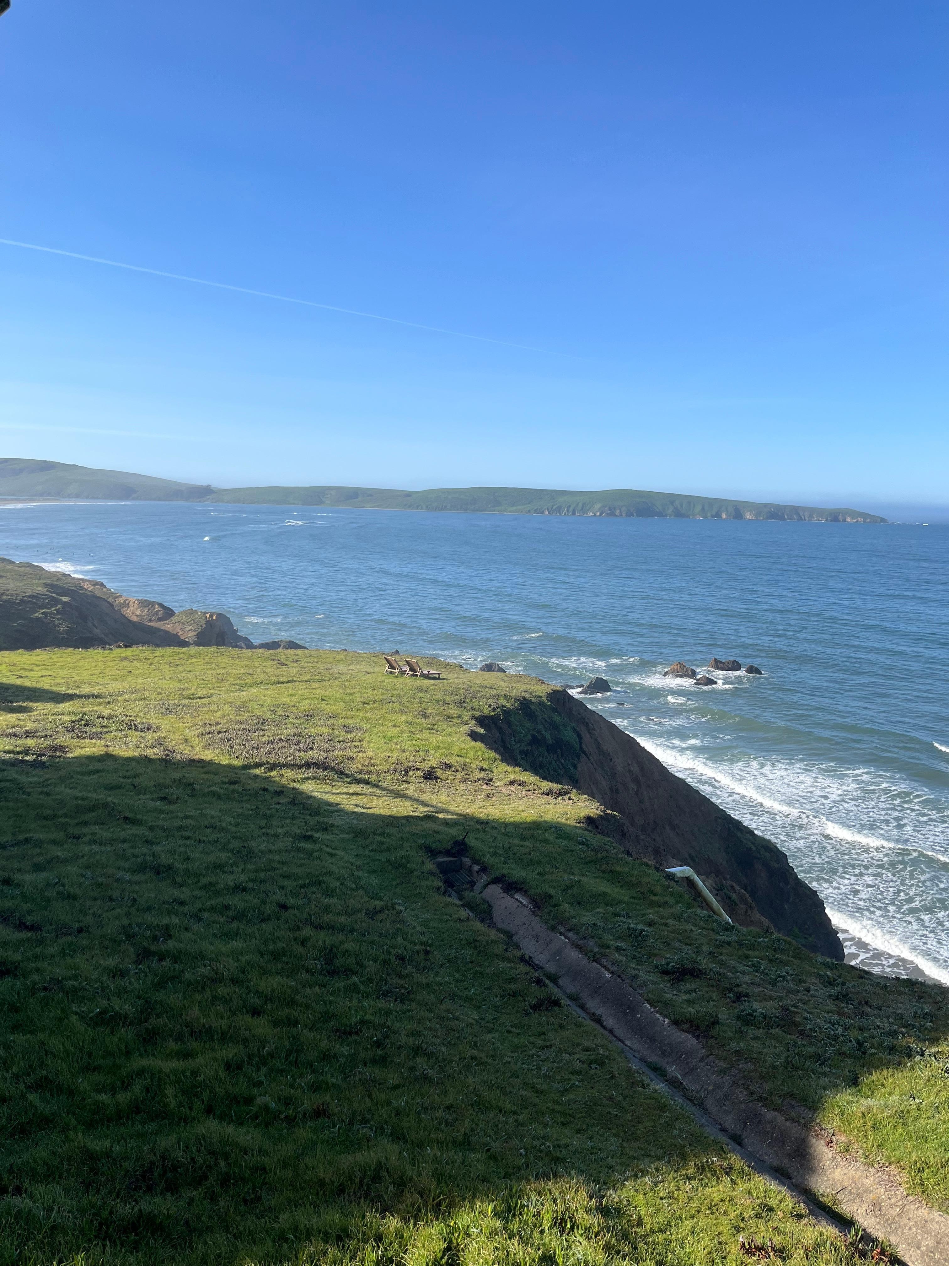 View off the back deck
