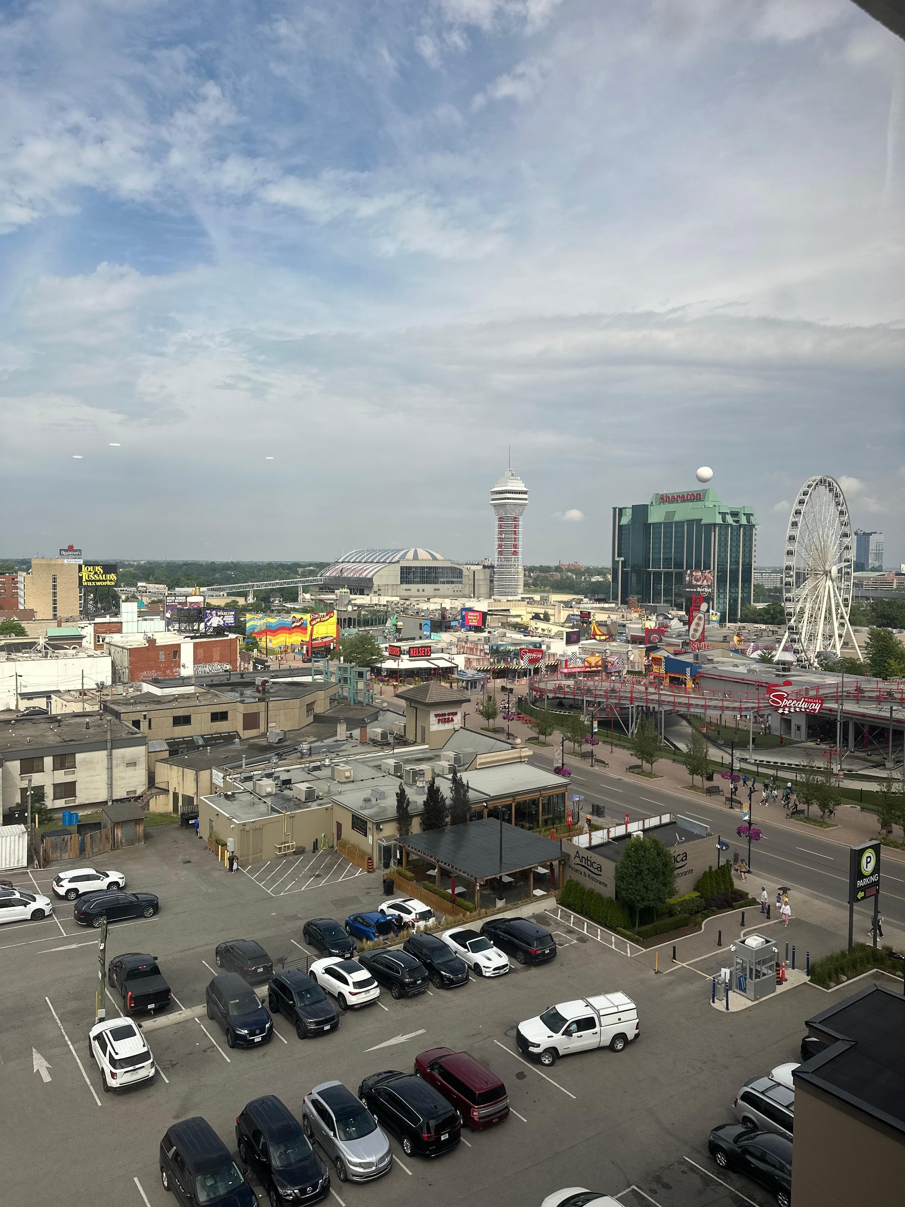 View from our room