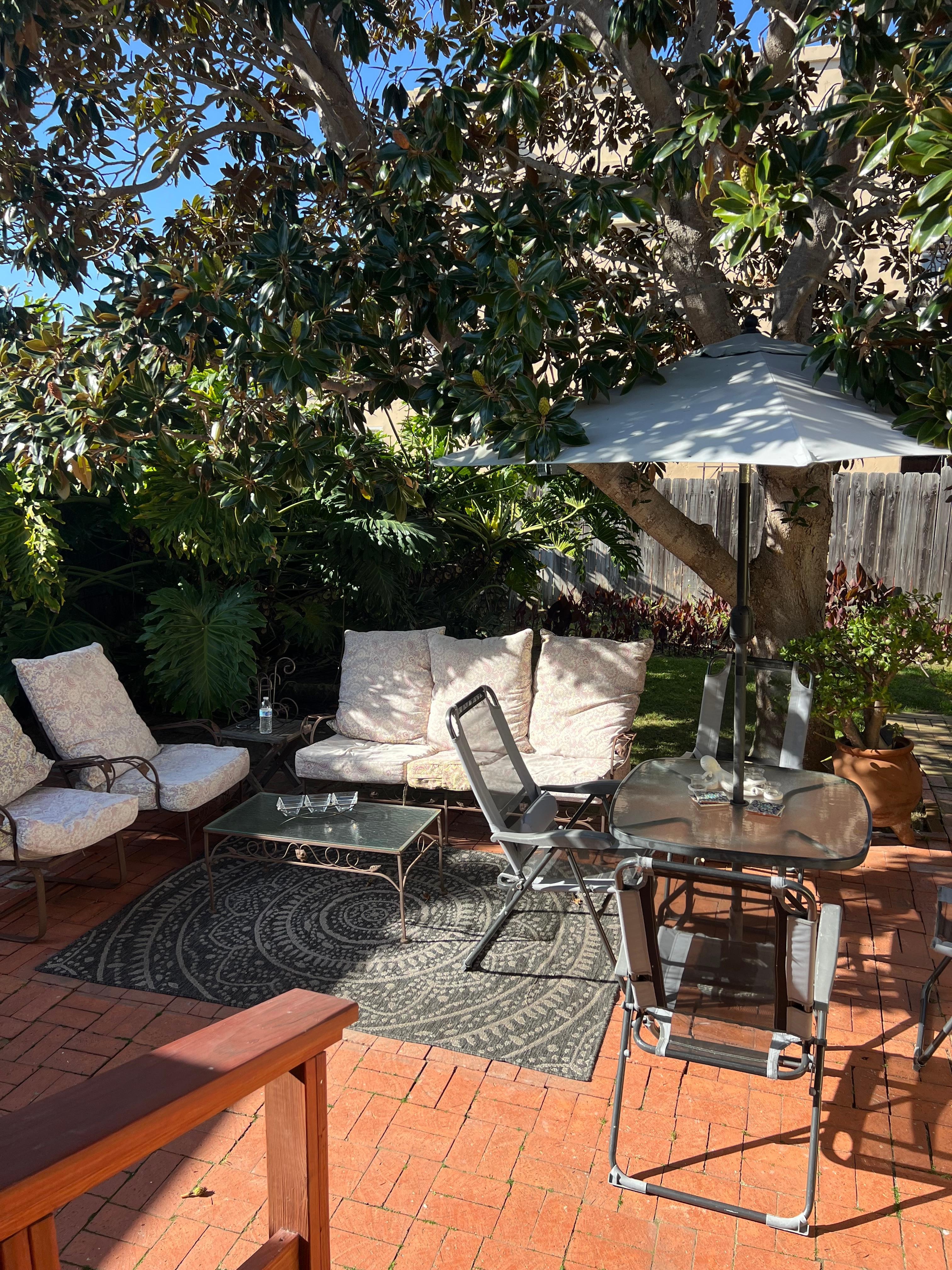 Loved sitting out here!