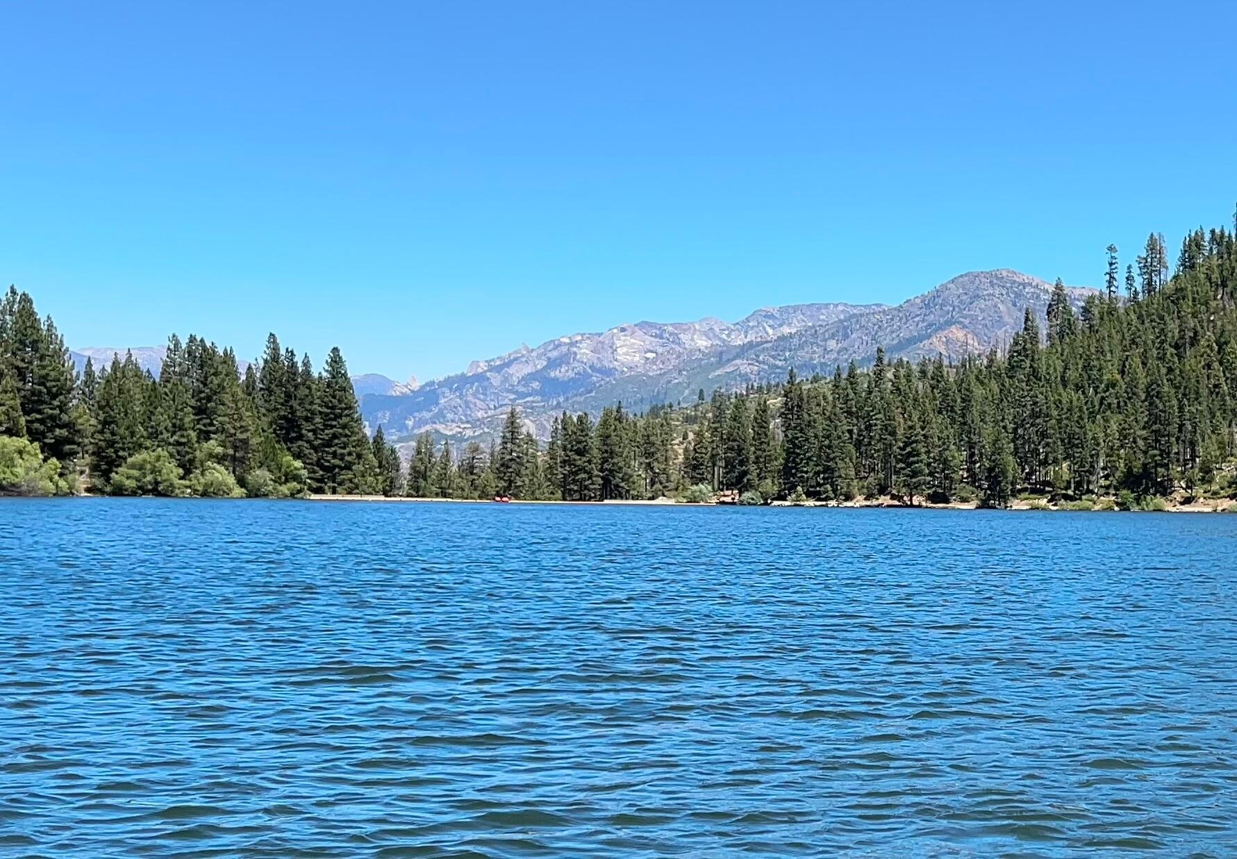 Kayaking on Hume Lake