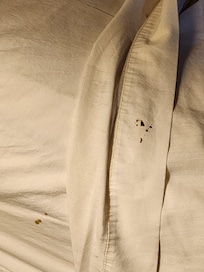 Stains on the sheets