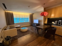 Our room was the two-room Collyer Suite