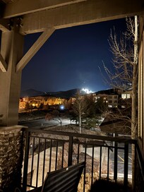 Night view from our balcony