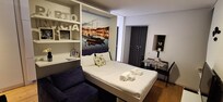 Fold up type bed (bit hard!)