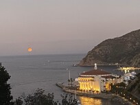 View from the guard gate of the Casino