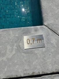 Pool Tiefe