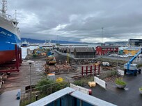 View from our balcony