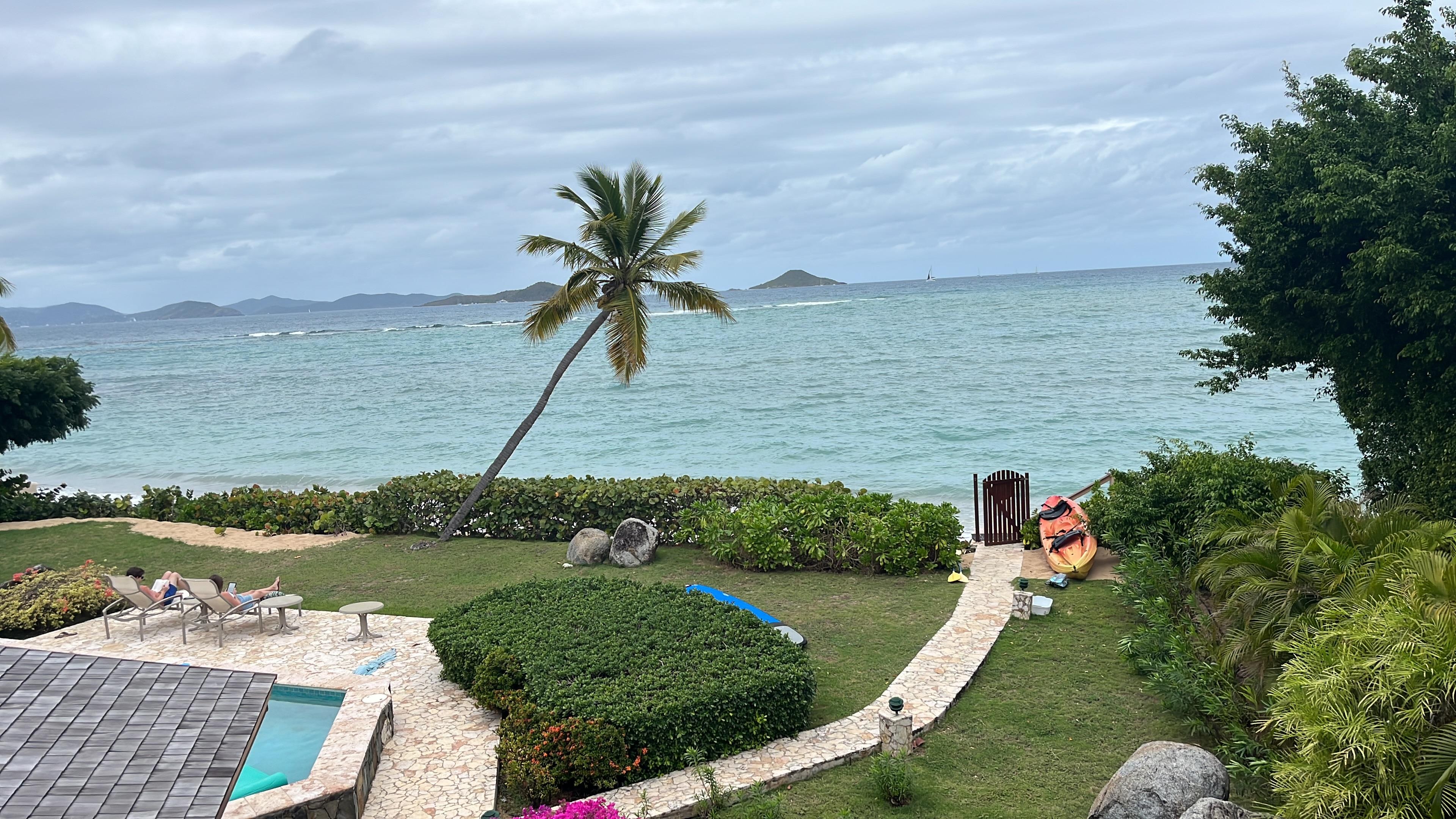 View from master bedroom balcony 