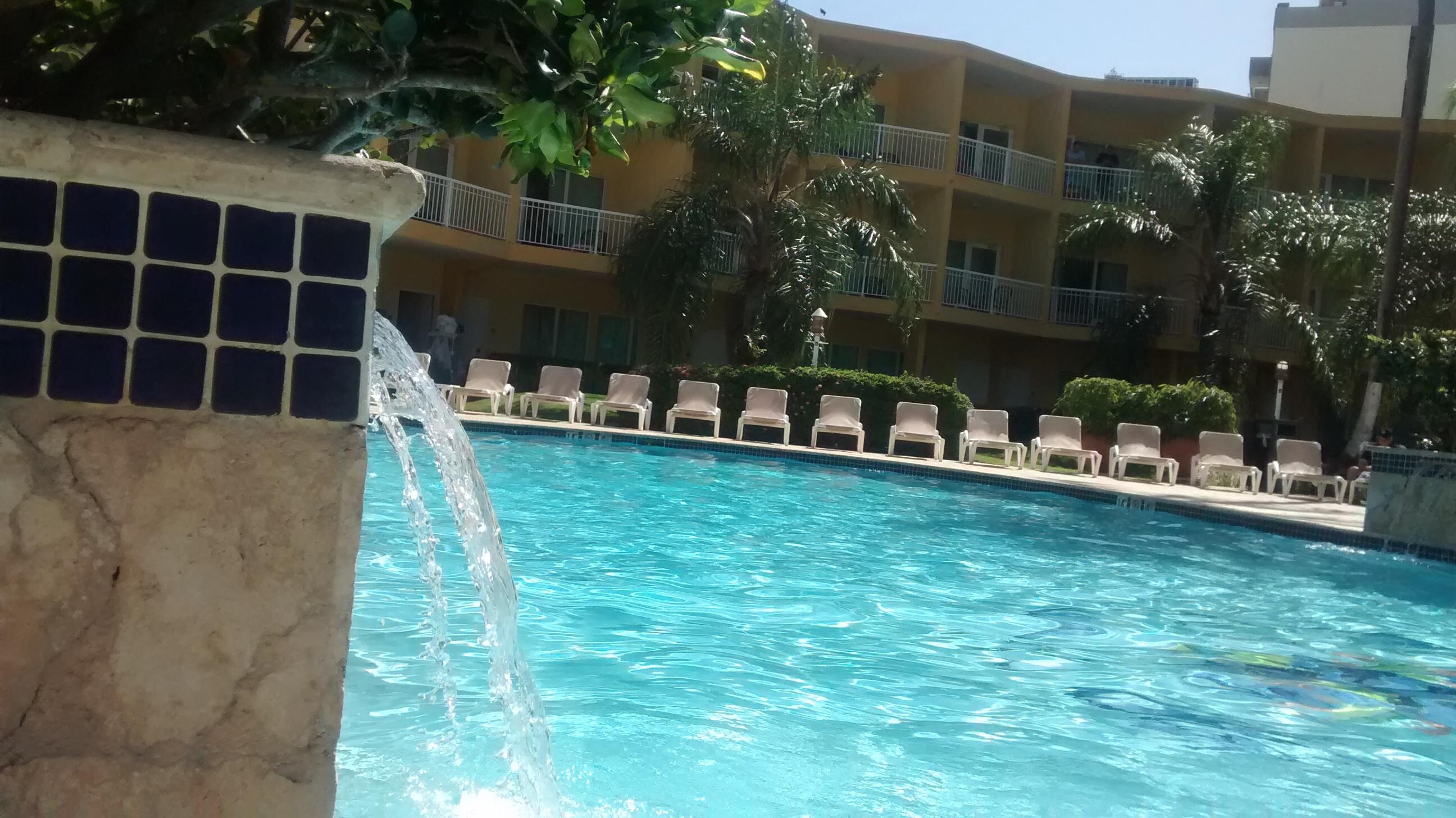 Clean pool area
