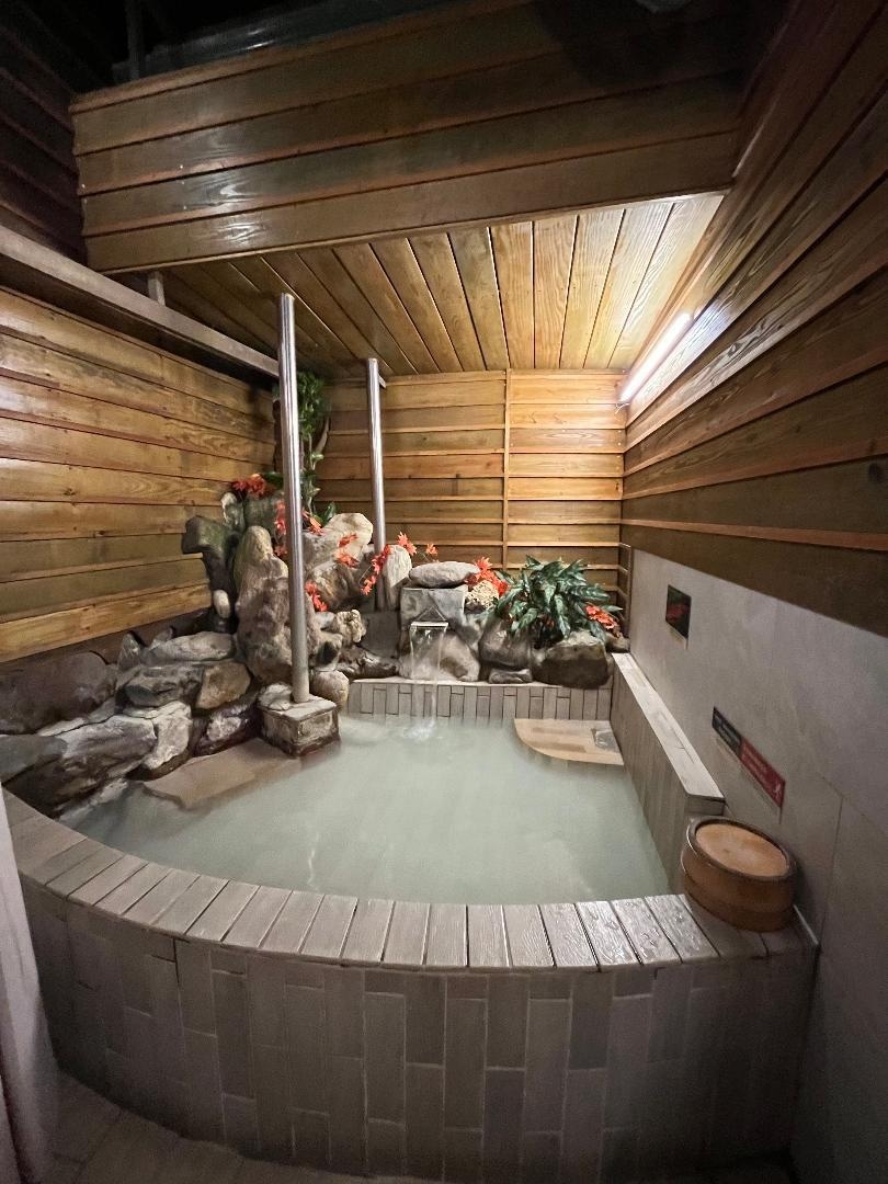We enjoyed very much hot spring in this private room.