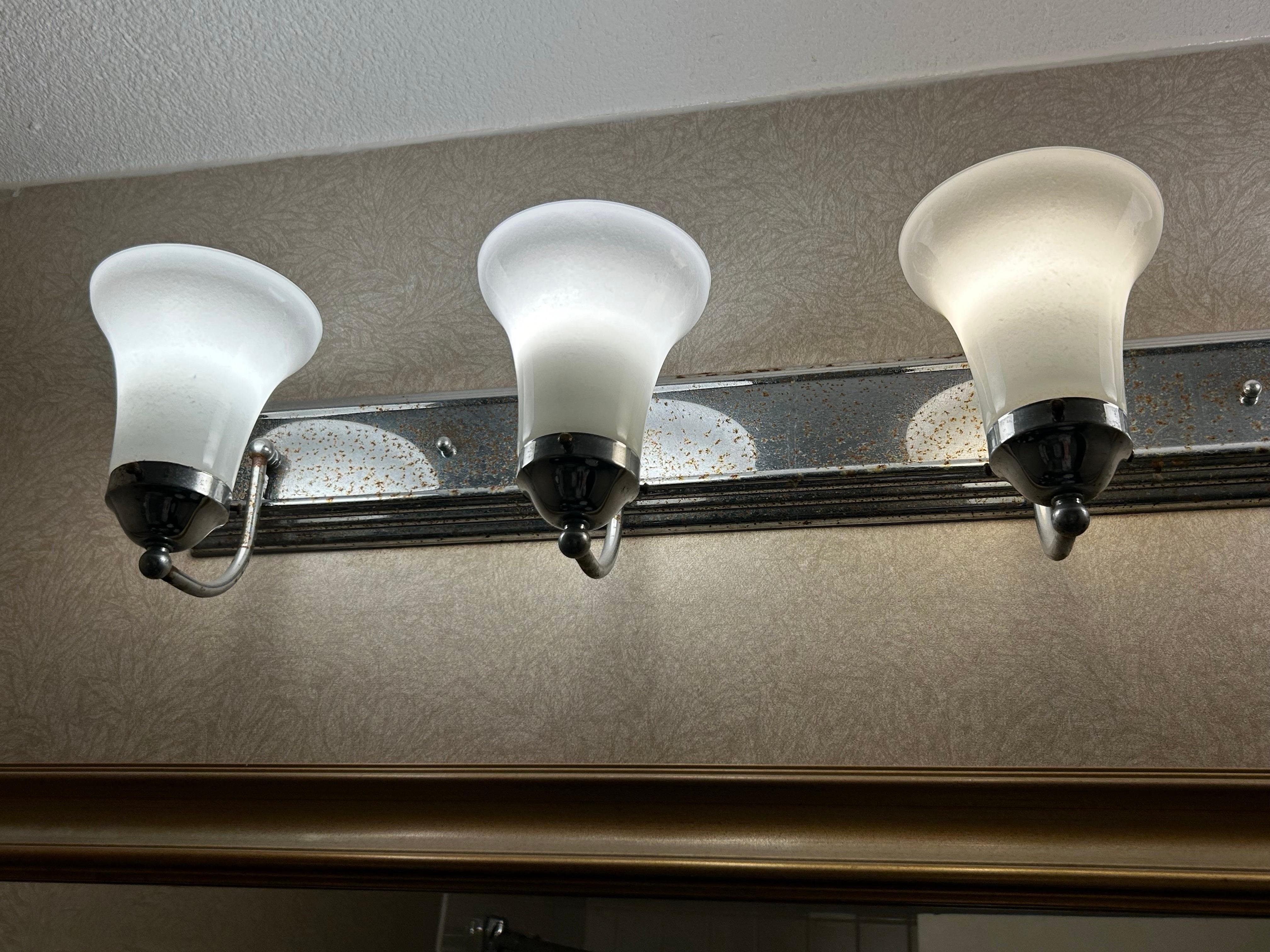 Rusted light fixtures