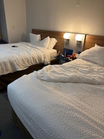 Beds clean and comfortable